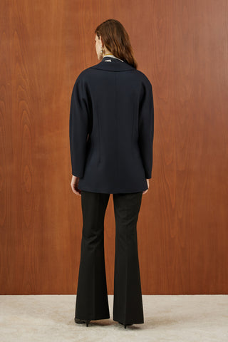 Lacivert Viskon Ceket