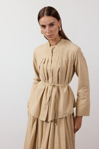 Pile Detaylı İkili Takım - Camel