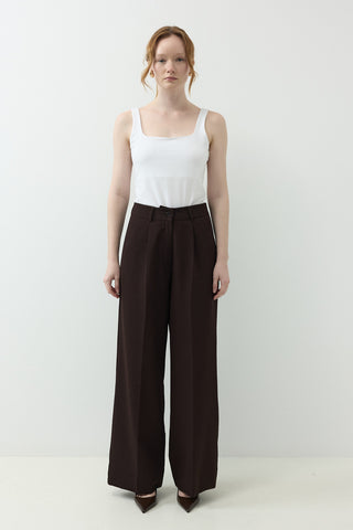 Palazzo Pantolon Kahverengi