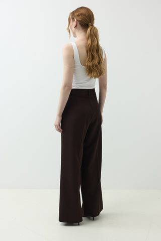 Palazzo Pantolon Kahverengi