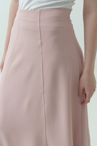 Parçalı Etek Pembe