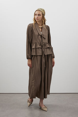 Kırışık Fırfırlı İkili Takım - Fushya Online