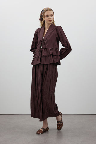 Kırışık Fırfırlı İkili Takım - Fushya Online